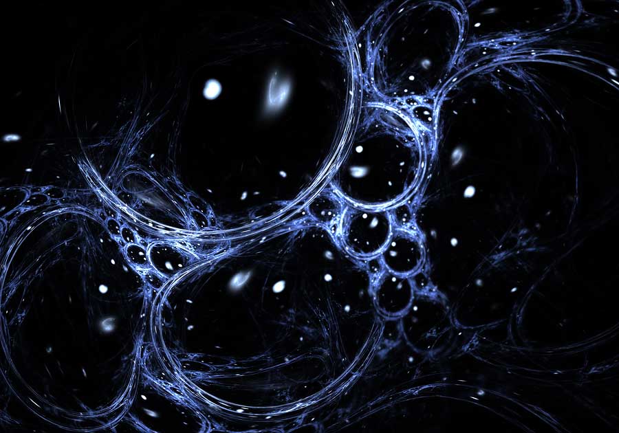 Energo cells. Space closed in the energy tension as the basis for dark matter dark energy. Dark matter is a hypothetical kind of matter that cannot be seen with telescopes but would account for most of the matter in the universe. The existence and properties of dark matter are inferred from its gravitational effects on visible matter, radiation, and the large-scale structure of the universe.