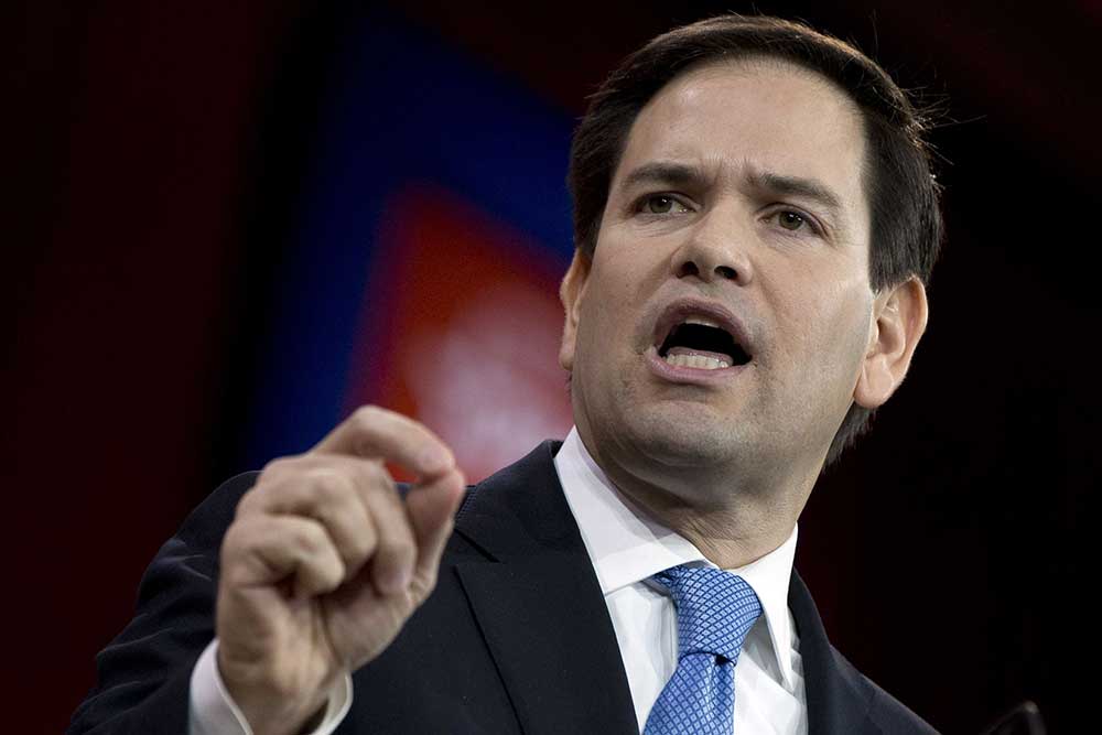 U.S. Sen. Marco Rubio, R-Fla., launches his presidential campaign. Mr. Rubio, 43, told his most generous rsupportes that he feels “uniquely qualified” to pitch his Republican Party as one that will defend the American Dream. 