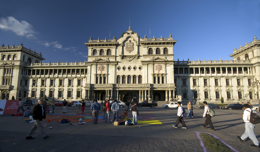 National Presidential Palace at Guatemala City, Central America
