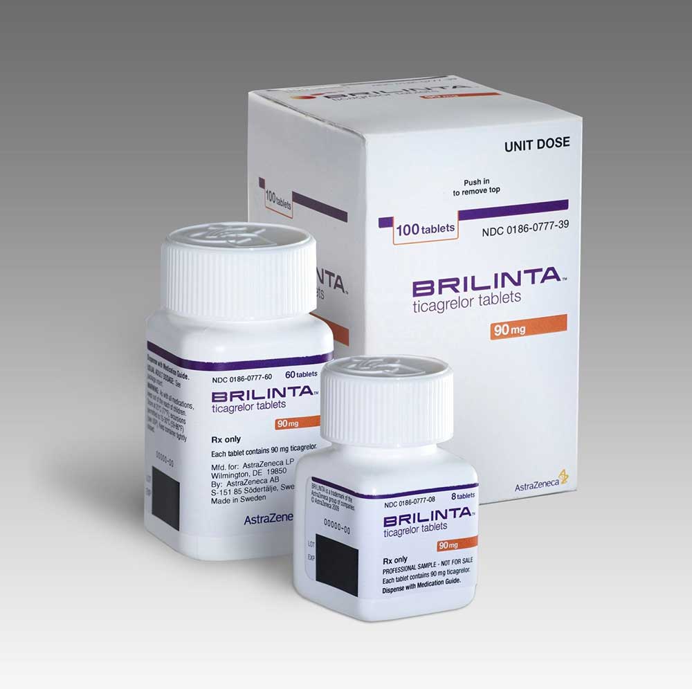 BRILINTA® (ticagrelor) tablets 90 mg - Please read full Prescribing Information, including Boxed WARNINGS, and Medication Guide. Additional information can be found at www.brilintatouchpoints.com. (Photo: Business Wire)