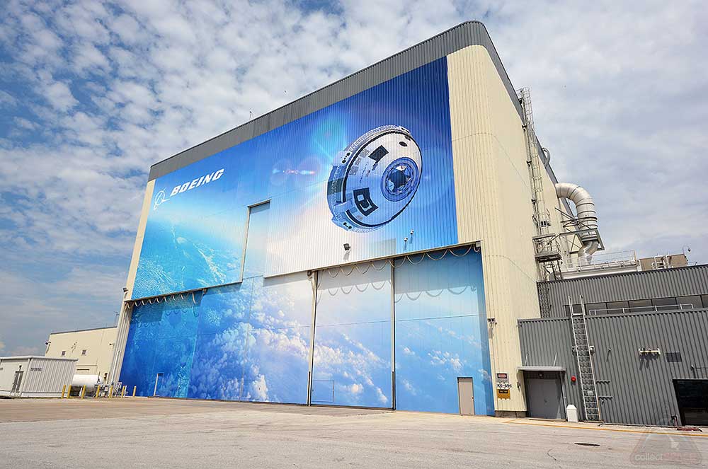 Boeing's Commercial Crew and Cargo Processing Facility, or the C3PF, will ready the CST-100 "Starliner" for flight. Credit: collectSPACE.com