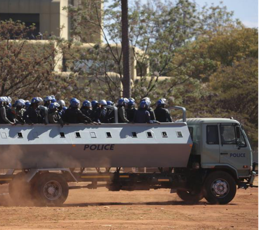 Zimbabwe protest