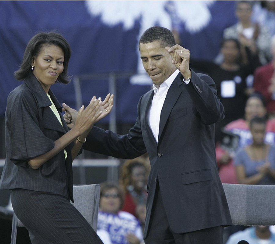 Obama dancing 2