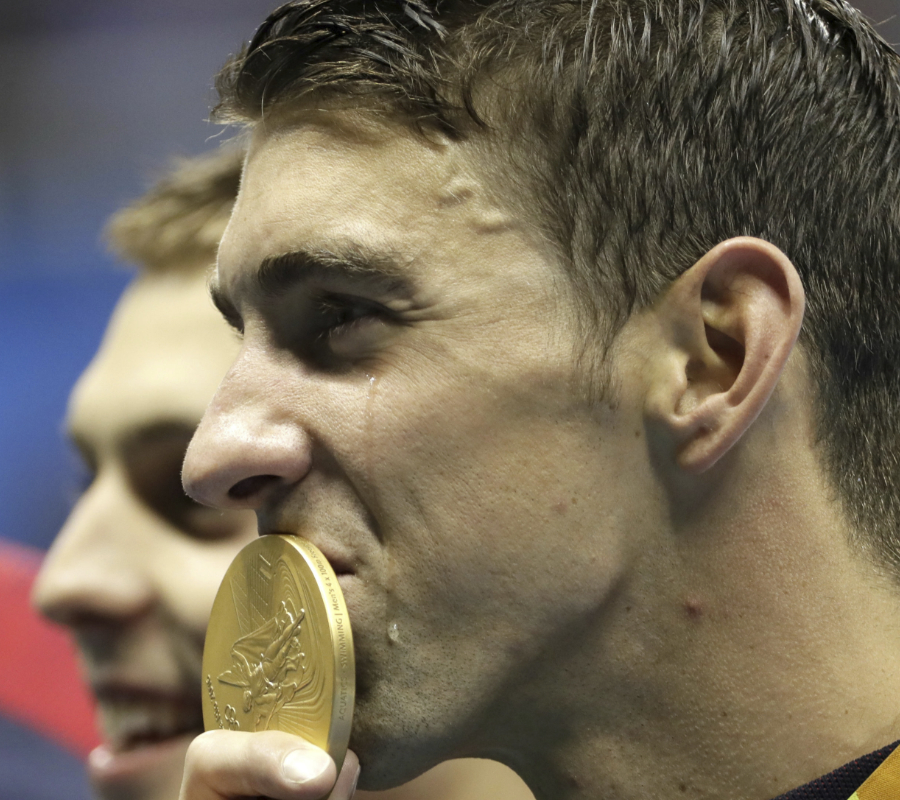 Phelps gold medal