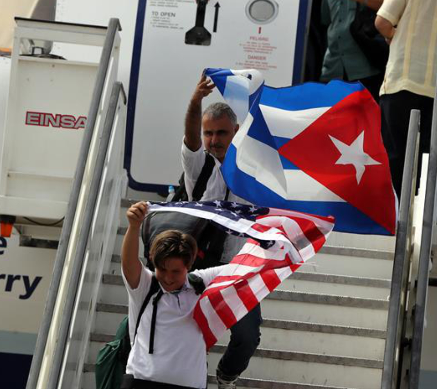 Cuba, U.S., Commercial Flight