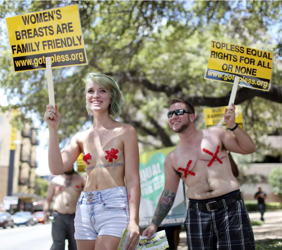 Go Topless March