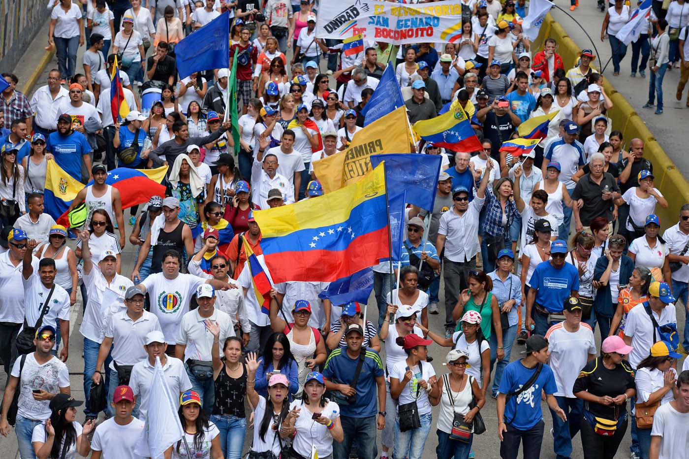 Venezuela protests: "The Caracas takeover"