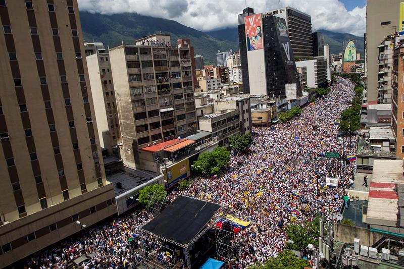 Venezuela protests: "The Caracas takeover"