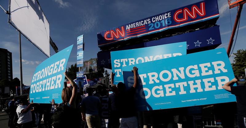 Presidential Debate/ Trump, Clinton