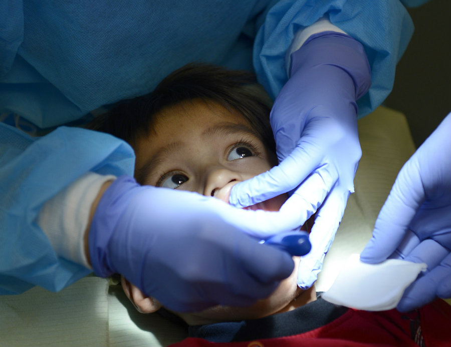 All of the eight children that are currently being treated for the infection received a dental procedure called "pulpotomy." Photo credit: Christine Cotter, Register File Photo / OC Register