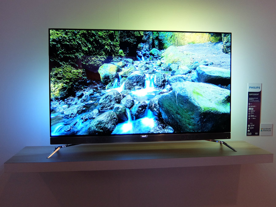 the 901F TV. It is the first OLED television of the company, and initial reviews find it promising. Photo credit: Stuff