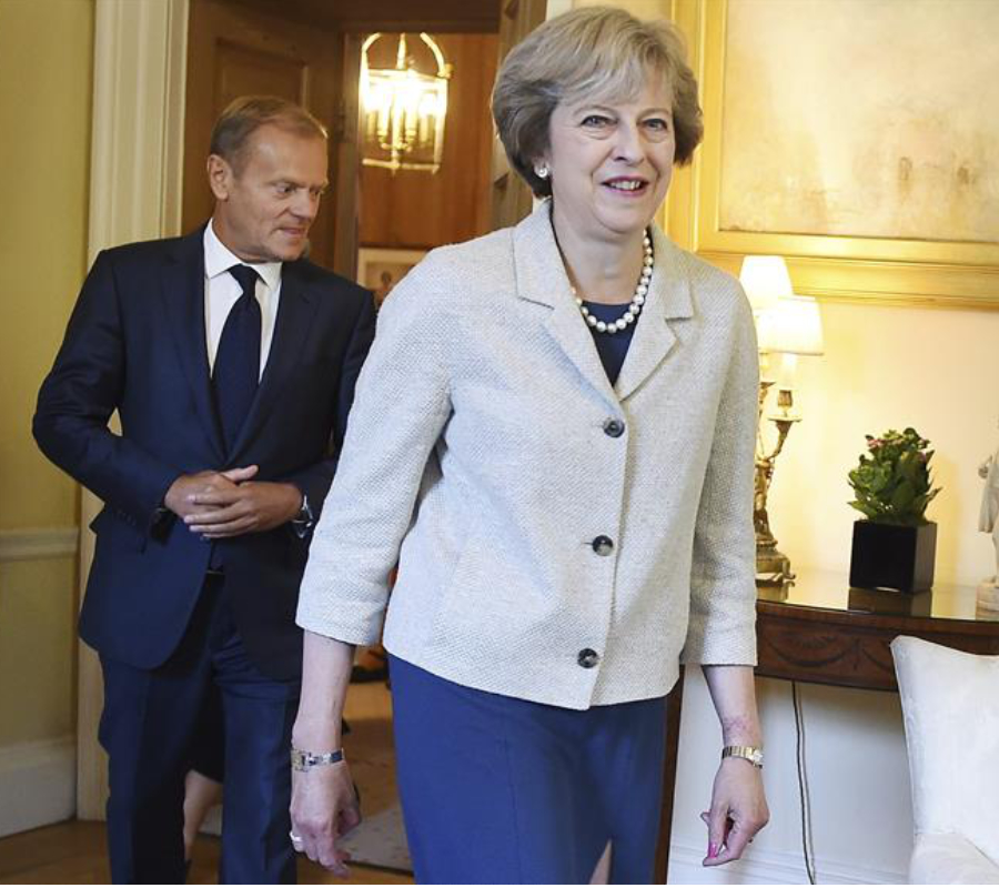 British Prime Minister Theresa May