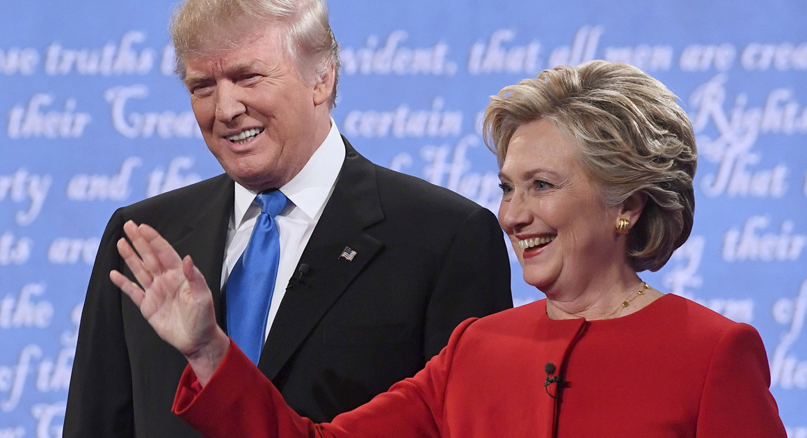 Hillary Clinton, Donald Trump
