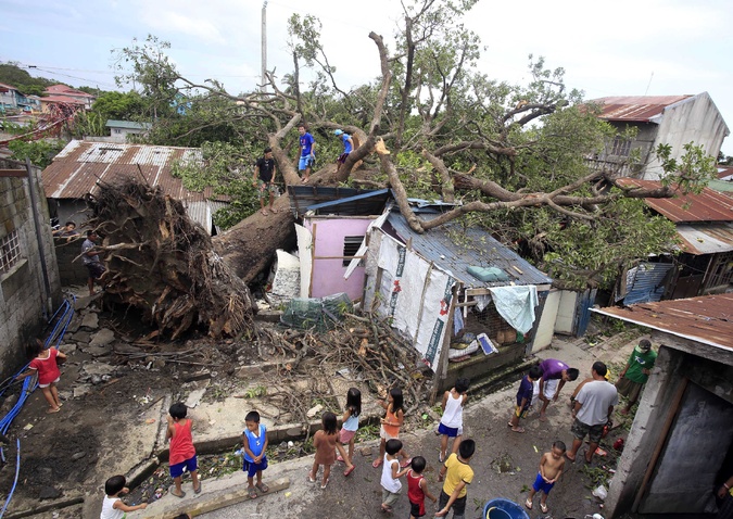 Asian typhoon