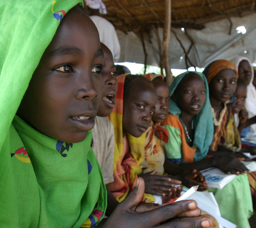 African girls