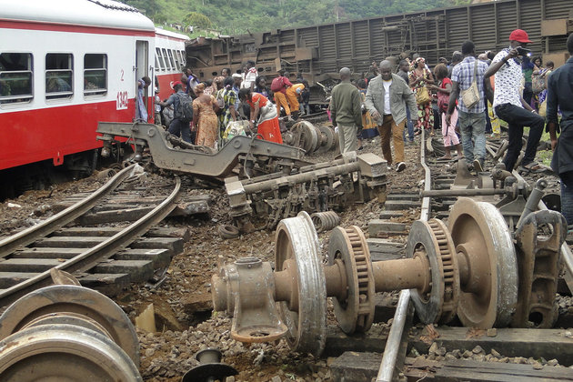 CAMEROON-TRAIN-ACCIDENT