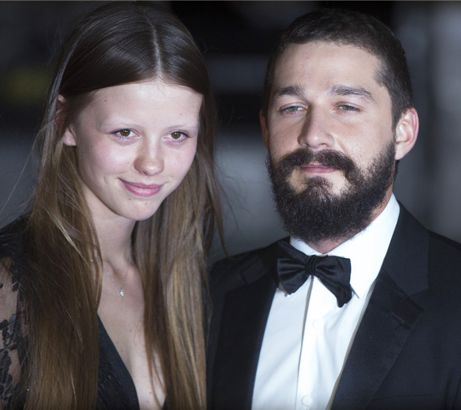 Shia LabeOuf marries Mia Goth in Las Vegas