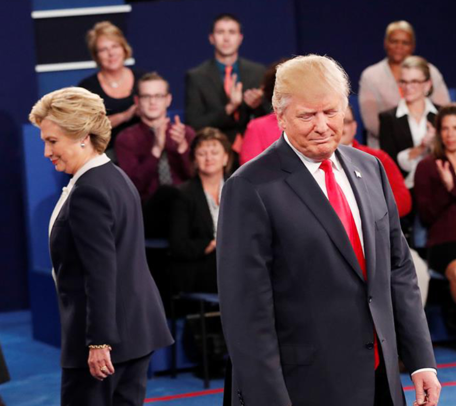 Hilary Clinton and Donald Trump