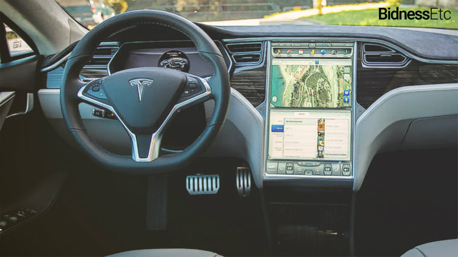 Tesla’s electric vehicles have been under public scrutiny after several fatal car crashes involving its autopilot function. Photo credit: BidnessEtc