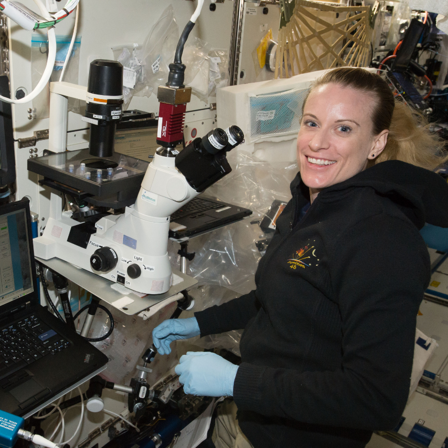 ISS Astronaut Kate Rubins