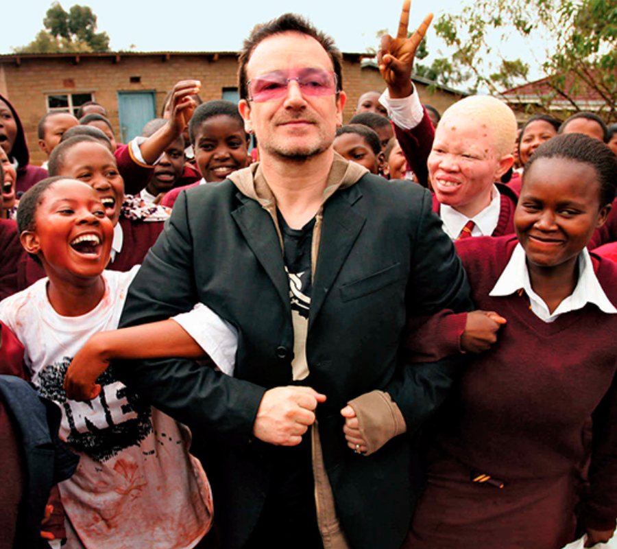 U2 Bono in Africa