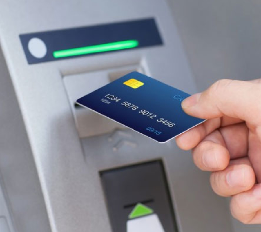 ATM Machine, card