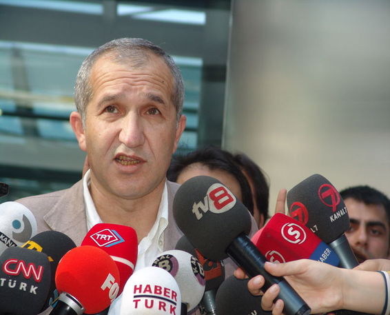 Akin Atalay, chairman of the opposition newspaper Cumhuriyet