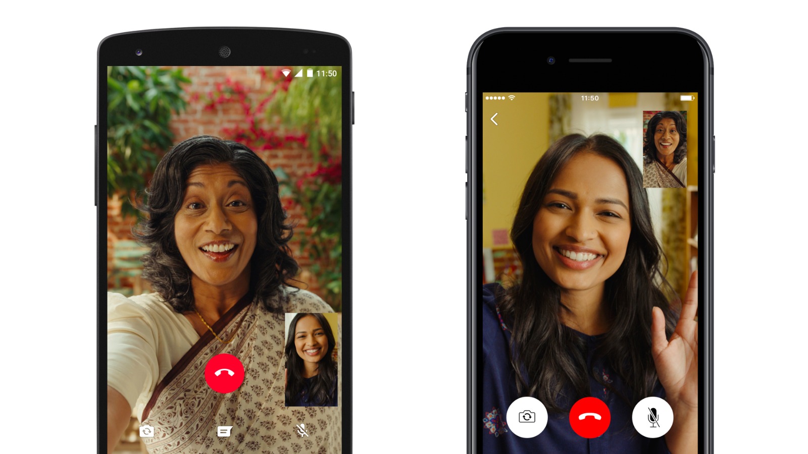 Whatsapp video calls