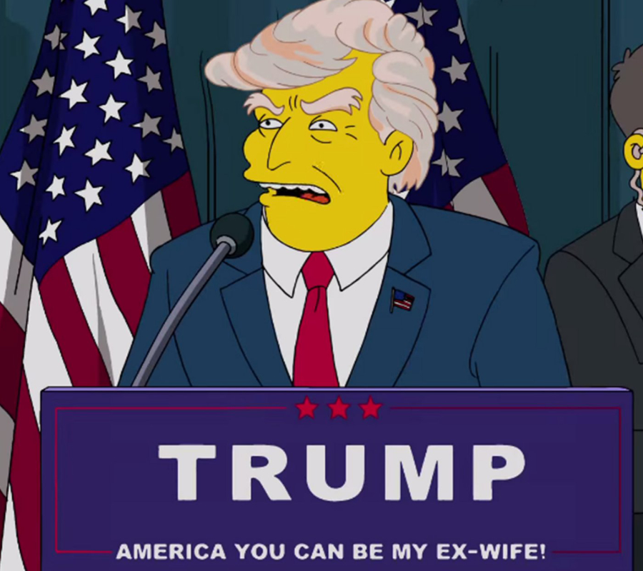 The Simpsons predicted Trump's presidency back in 2000