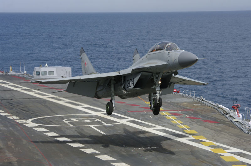 Russian MiG-29Ks jet