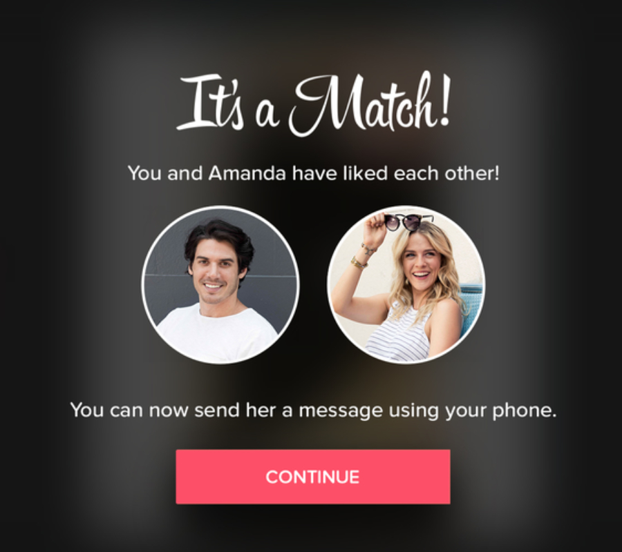 Tinder for Apple TV. Image credit: Tinder.