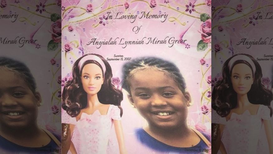 Anyialah Greer, a nine-year-old girl from Detroit, died hours after having a tonsillectomy. Photo credit: Family handout / Fox News