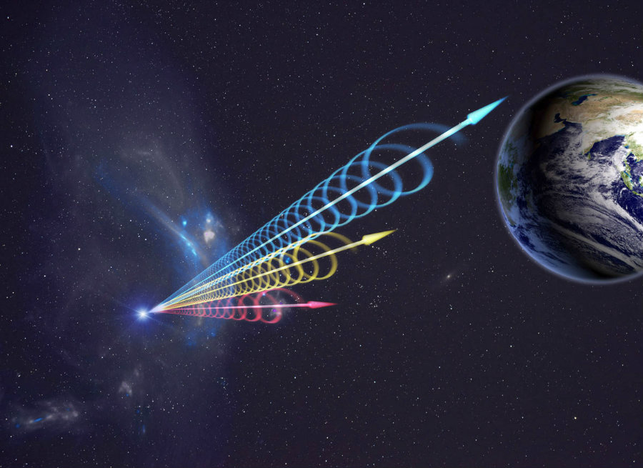 The Fast Radio Burst (FRB) is one of the most mysterious astronomical phenomena for the scientific community. Photo credit: Jingchuan Yu, Beijing Planetarium / Astronomy Now
