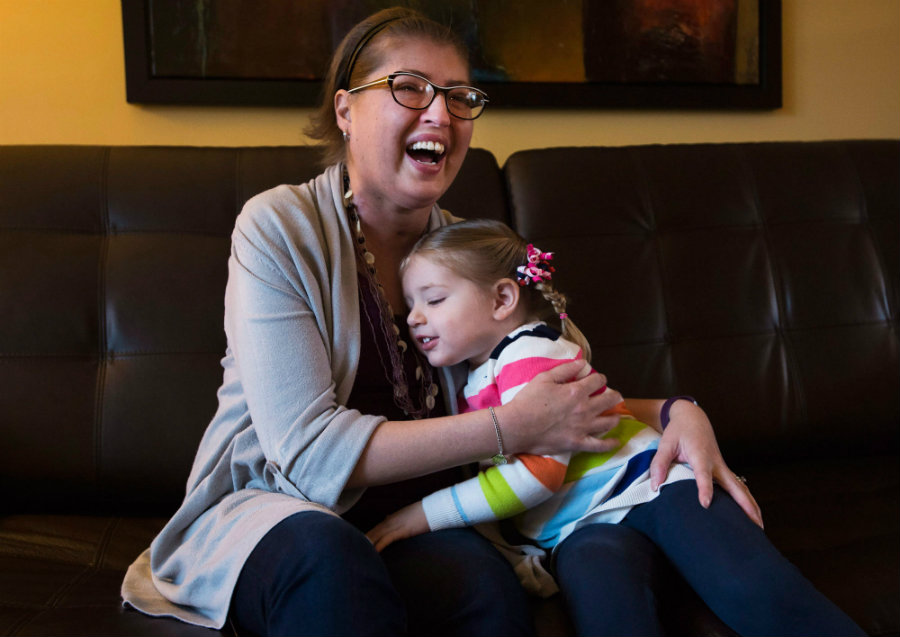 Melissa Benoit survived for six days without her lungs. Image credit: City News