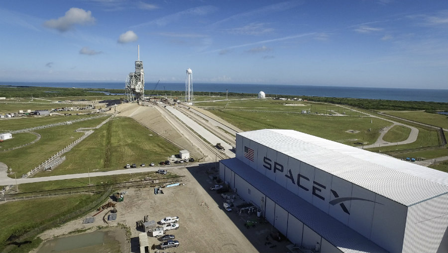 Launch complex 39-A. Image credit: NASA