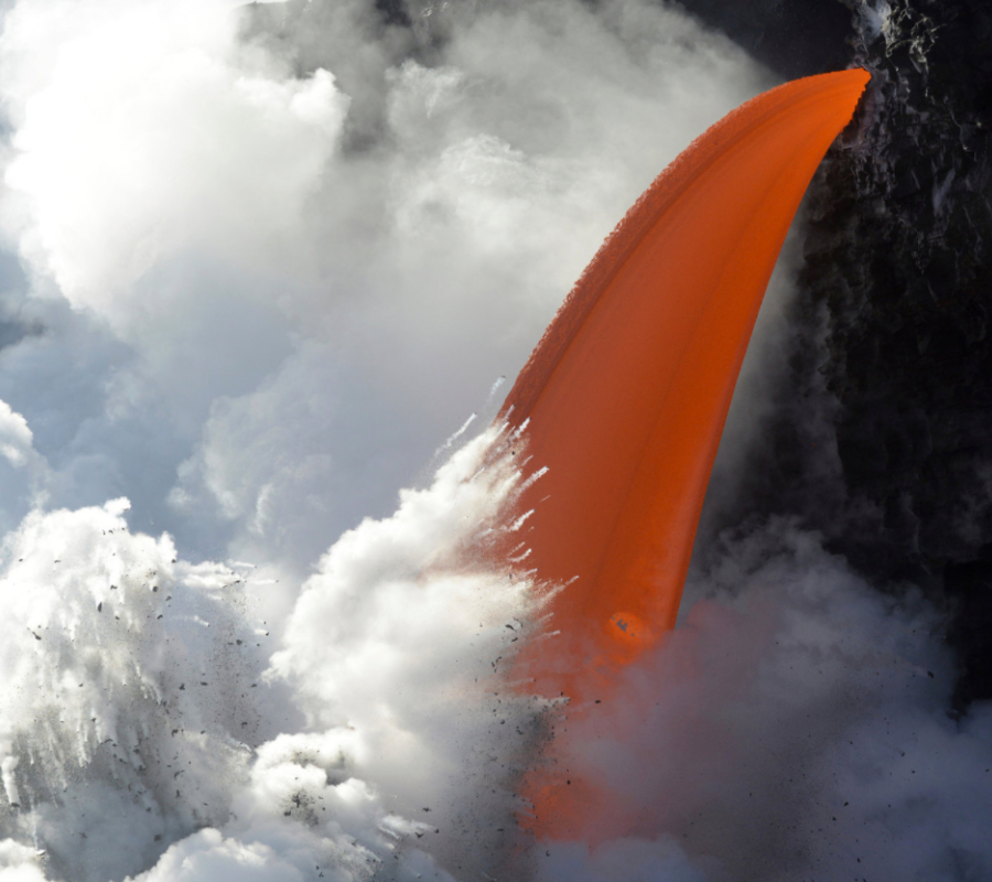 Lava in Hawaii