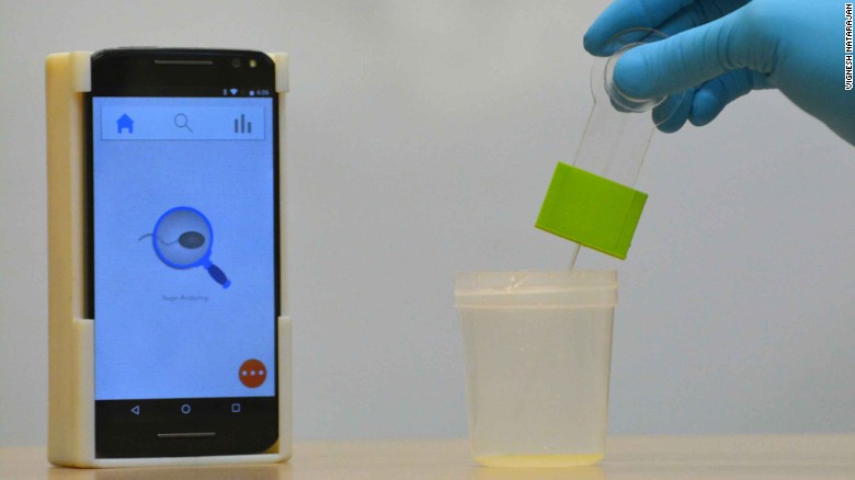 Infertility in men, Smartphone accessories
