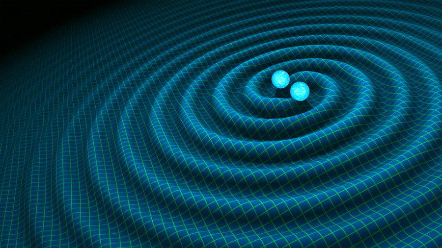 The existence of gravitational waves was first proposed by Albert Einstein, almost 100 years ago. Image credit: R. Hurt/Caltech-JPL / NASA
