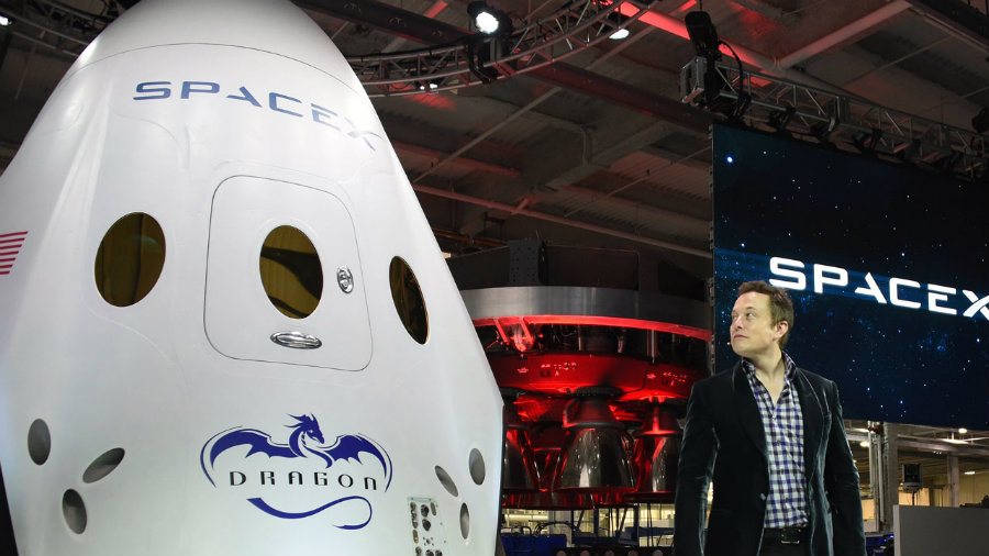 Billionaire Elon Musk, president and chief executive of SpaceX, has reunited several times with Trump’s advisors. Image credit: Pics About Space / Leaderonomics.com
