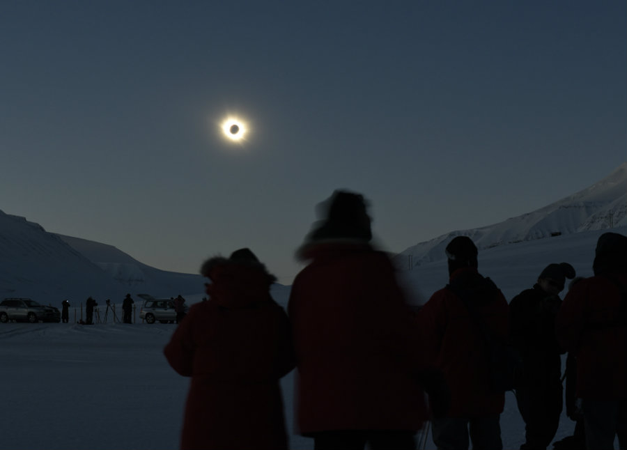 Total solar eclipses are an emotional experience for many. Image credit: Valerie Hwang / Discover Magazine