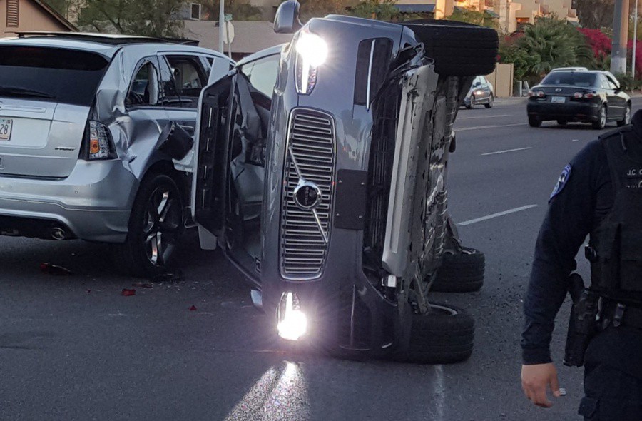 uber-self driving-volvo
