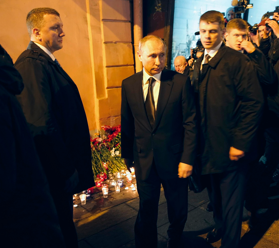 Russian President Vladimir Putin, Terror Attack