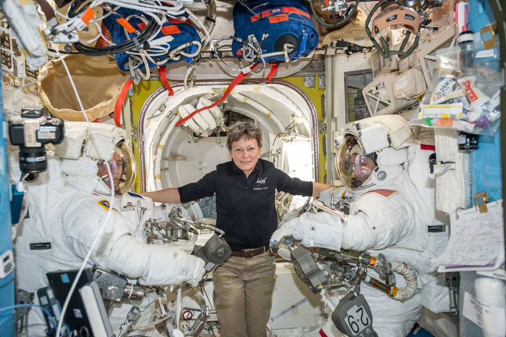 Astronaut Peggy Whitson
