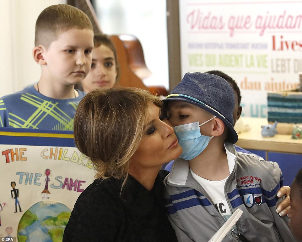 Melania Trump in Italy