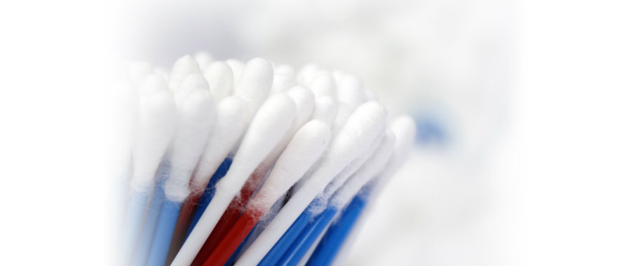 A new study shows that around 12,500 kids are treated each year for injuries caused by cotton swabs. Image credit: Superior
