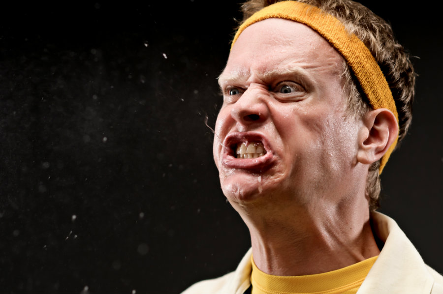 A new study claims that swearing can make you stronger. Image credit: Cameron Whitman / Getty Images / Vetta / NBC News