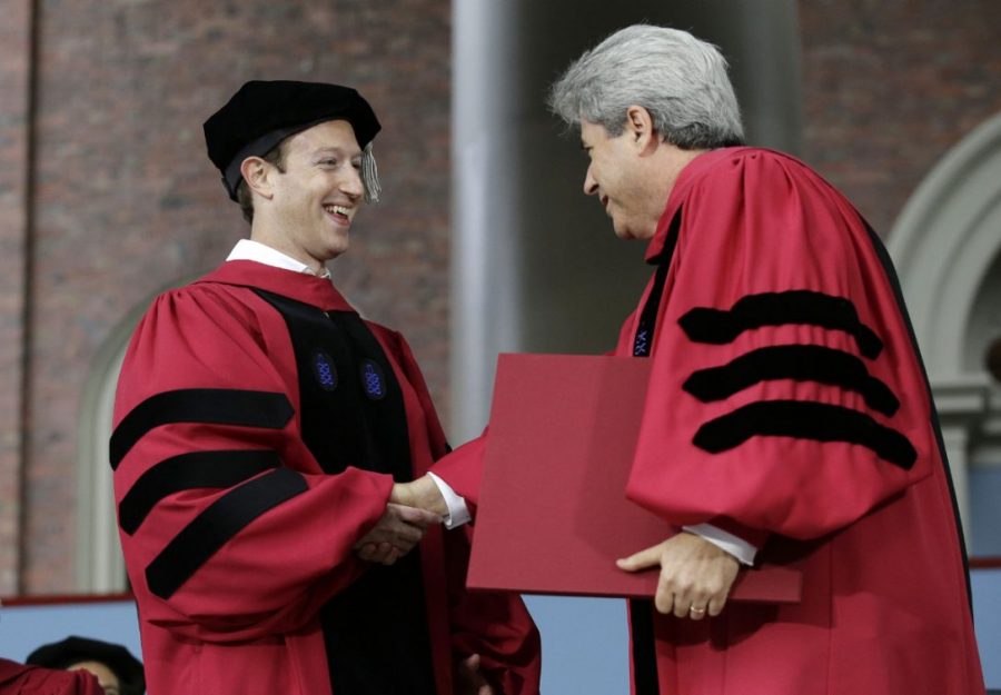 Mark Zuckerberg at Harvard