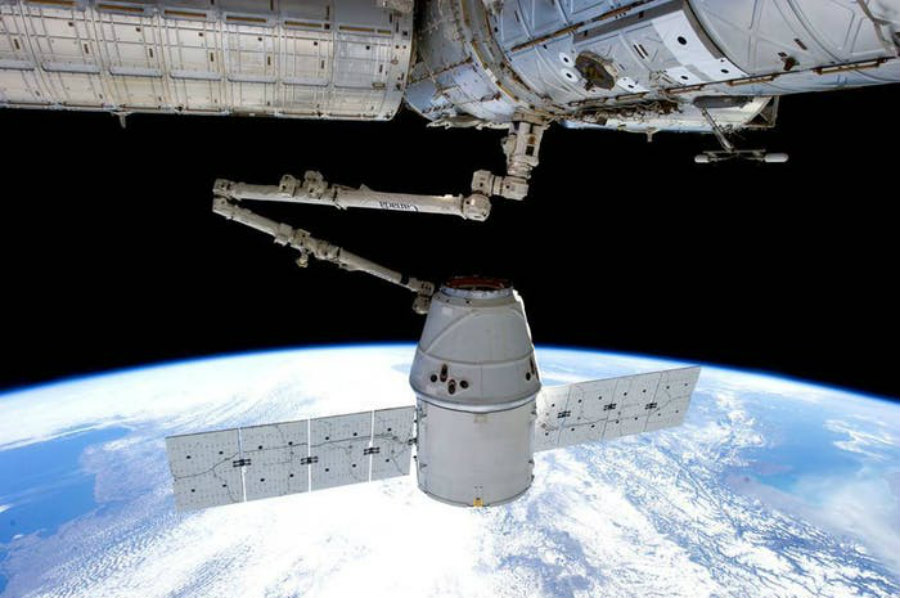 The Dragon capsule is also the first privately built spacecraft ever to reach the ISS more than once. Image credit: Inverse