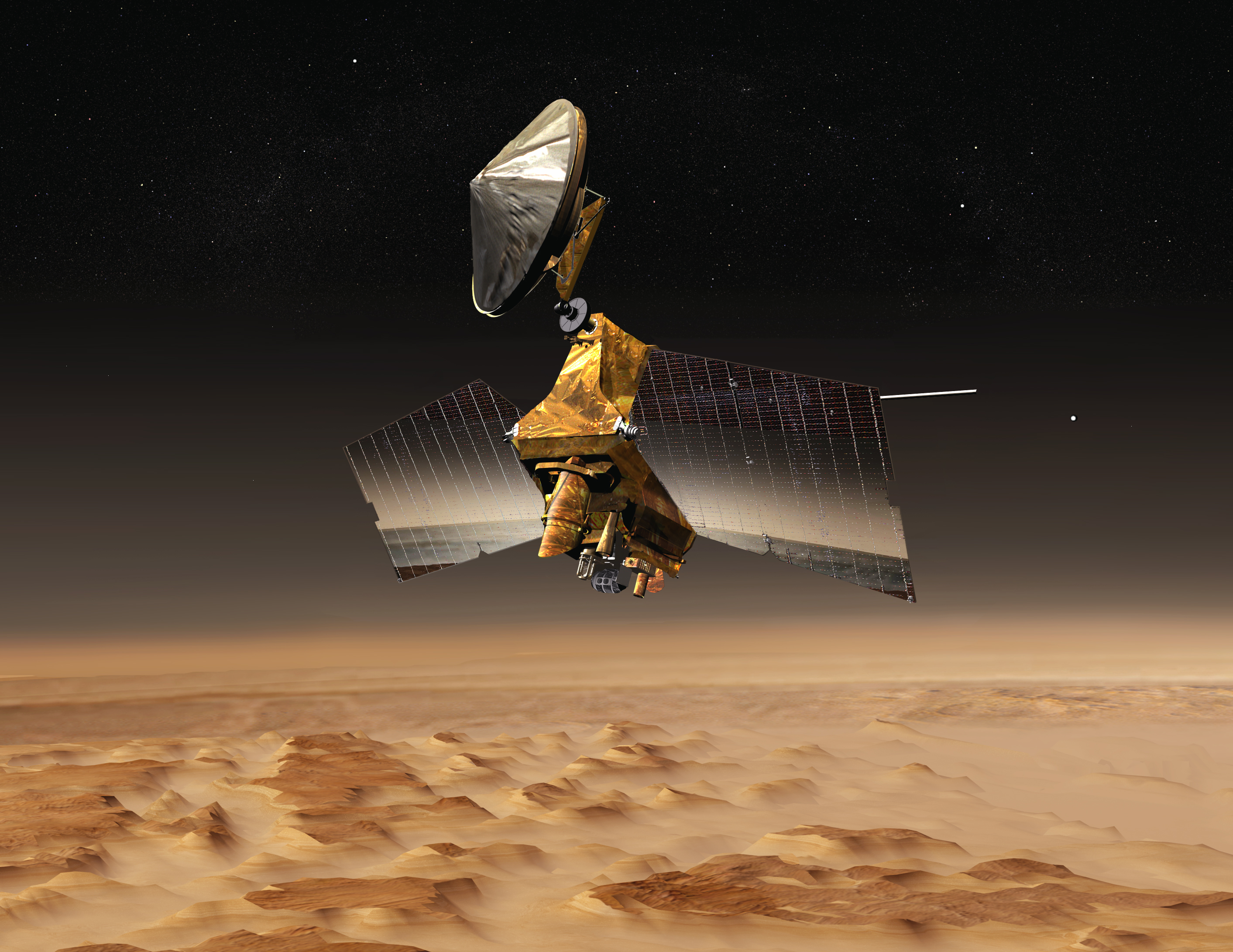 NASA’s Mars Reconnaissance Orbiter.