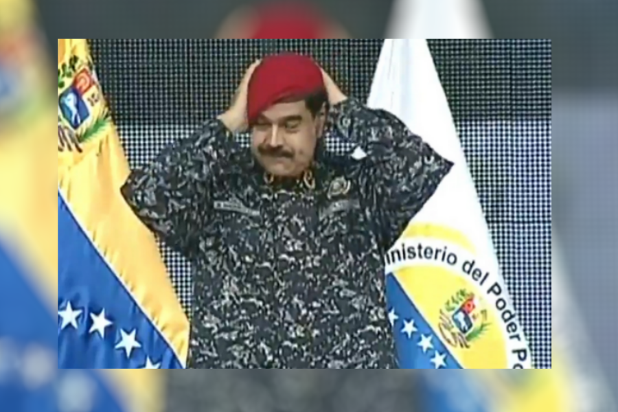 "I look like Saddam Hussein," stated Maduro on July 15. Image Credit: Infobae